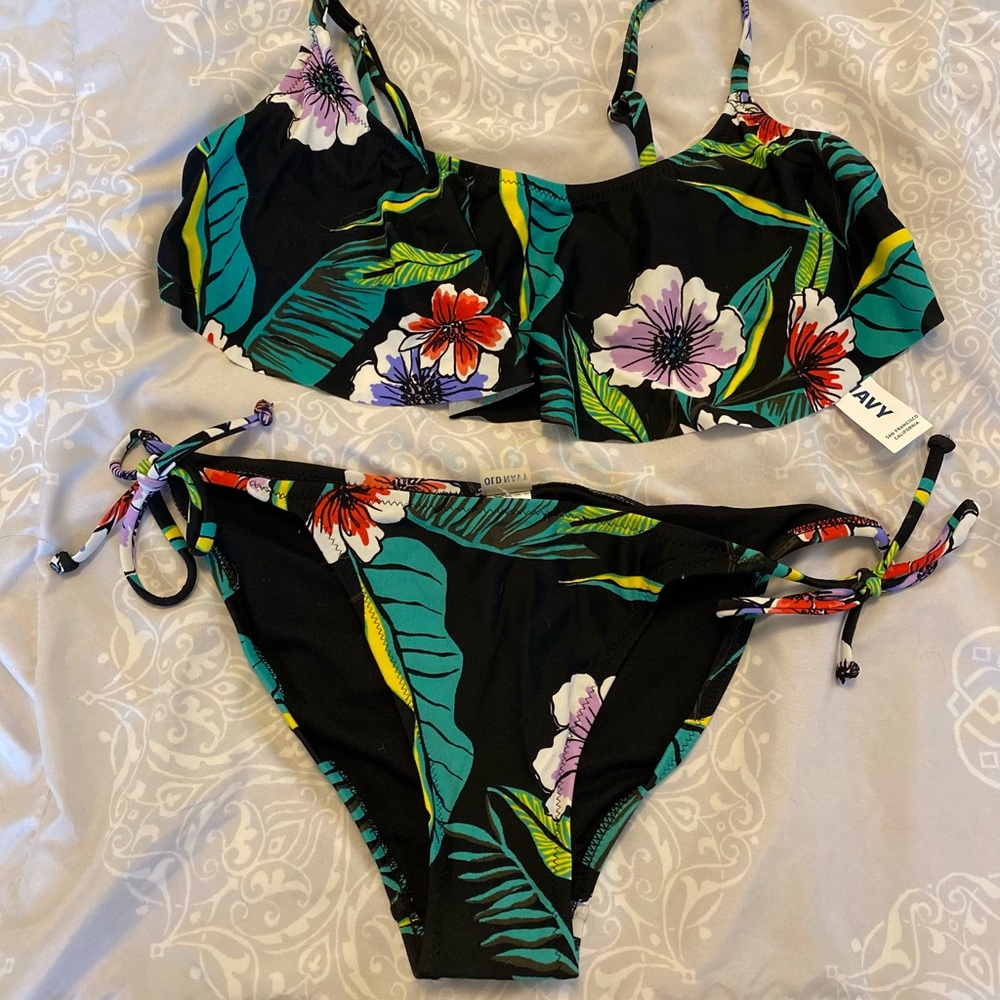 Two piece bathing suit